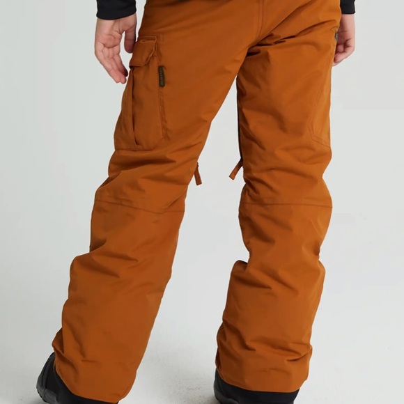 Burton ski snowboard pants brick red M 10 12 - Picture 2 of 12